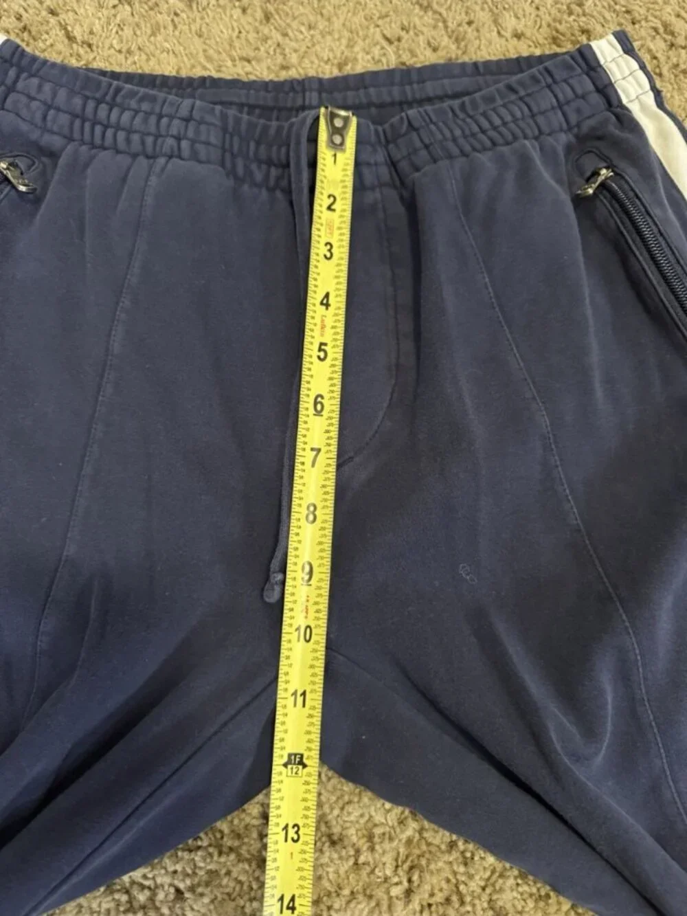 RALPH LAUREN Navy Jogger Sweatpants 28x25.5 Outdoor Track Hiking Athletic Run